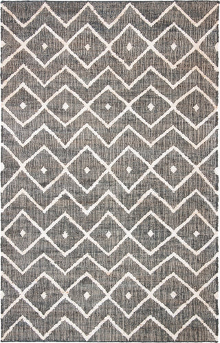 Safavieh Kilim KLM750 Charcoal/Natural Area Rug main image