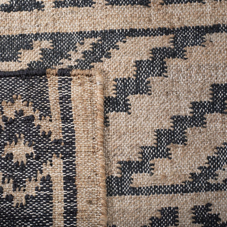 Safavieh Kilim KLM751 Natural/Charcoal Area Rug Backing