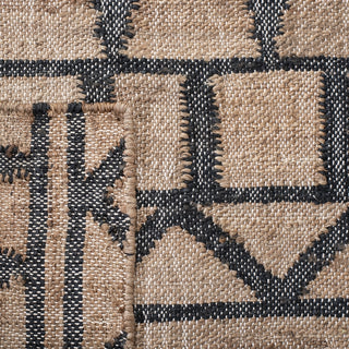 Safavieh Kilim KLM752 Natural/Charcoal Area Rug Backing