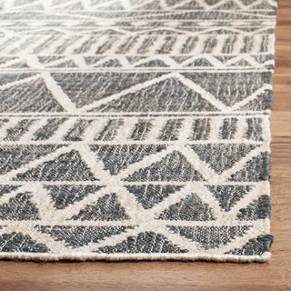 Safavieh Kilim KLM752 Charcoal/Natural Area Rug Detail