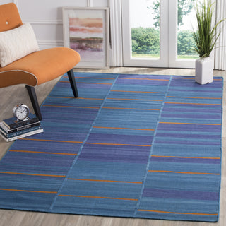 Safavieh Kilim KLM817 Blue/Multi Area Rug Room Scene