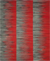 Safavieh Kilim KLM819 Red/Charcoal Area Rug 8' X 10'