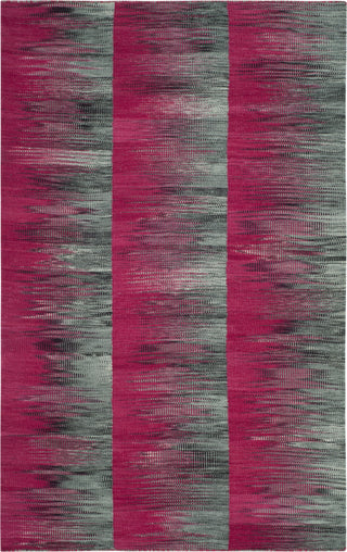 Safavieh Kilim KLM819 Fuchsia/Charcoal Area Rug main image