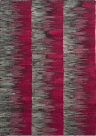 Safavieh Kilim KLM819 Fuchsia/Charcoal Area Rug 5' X 8'