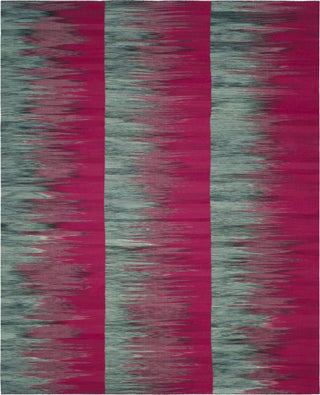 Safavieh Kilim KLM819 Fuchsia/Charcoal Area Rug 8' X 10'