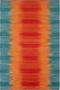 Safavieh Kilim KLM821 Teal/Red Area Rug main image