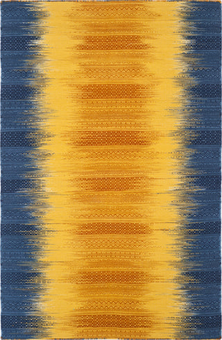 Safavieh Kilim KLM821 Dark Blue/Yellow Area Rug main image