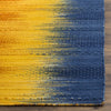 Safavieh Kilim KLM821 Dark Blue/Yellow Area Rug Detail