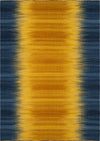 Safavieh Kilim KLM821 Dark Blue/Yellow Area Rug 5' X 8'