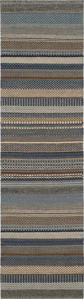 Safavieh Kilim KLM951 Blue Area Rug 2' 3'' X 8' Runner