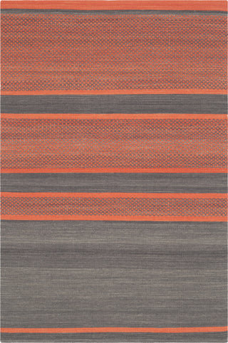 Safavieh Kilim KLM952 Dark Grey/Orange Area Rug main image