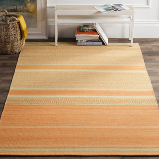 Safavieh Kilim KLM952 Orange/Lime Area Rug Room Scene