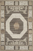 Safavieh Kenya KNY313 Ivory/Brown Area Rug 6' X 9'