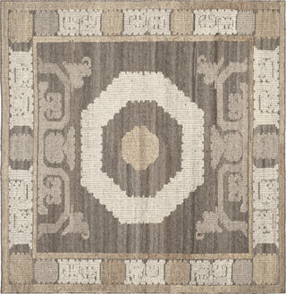 Safavieh Kenya KNY313 Ivory/Brown Area Rug 7' Square