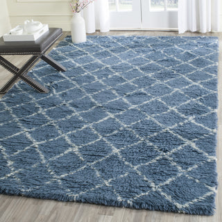 Safavieh Kenya KNY404 Light Blue/Ivory Area Rug Room Scene Feature