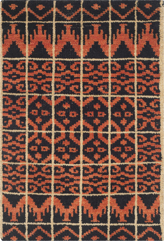 Safavieh Kenya KNY609 Orange/Black Area Rug 2' X 3'