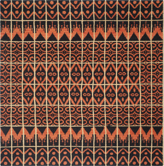 Safavieh Kenya KNY609 Orange/Black Area Rug 7' Square