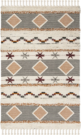 Safavieh Kenya KNY904 Ivory/Black-orange Area Rug main image