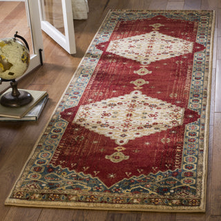 Safavieh Kashan KSN300B Ivory/Blue Area Rug 