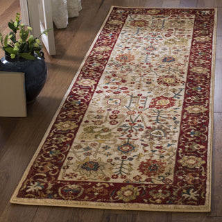 Safavieh Kashan KSN303D Ivory/Red Area Rug  Feature