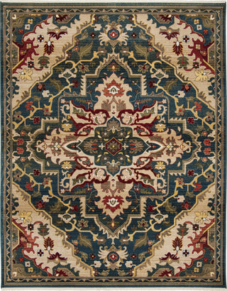 Safavieh Kashan KSN304B Blue/Beige Area Rug 