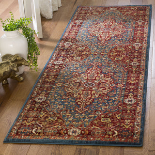 Safavieh Kashan KSN305A Blue/Red Area Rug 