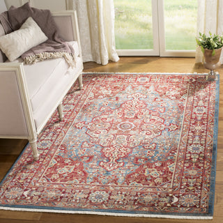 Safavieh Kashan KSN305A Blue/Red Area Rug  Feature