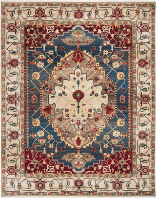 Safavieh Kashan KSN306A Ivory/Blue Area Rug Main Image