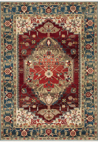 Safavieh Kashan KSN306M Blue/Red Area Rug main image