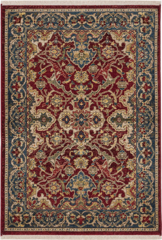 Safavieh Kashan KSN307Q Red/Blue Area Rug 3' Image