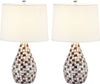 Safavieh Lauralie 205-Inch H Capiz Shell Lamp Multicolor Mirror main image