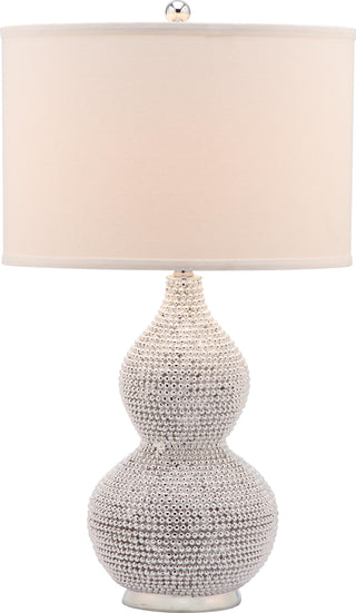 Safavieh Nicole 245-Inch H Bead Base Lamp Silver Mirror main image