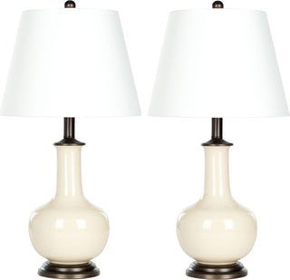 Safavieh Danielle 235-Inch H Table Lamp Cream Mirror main image