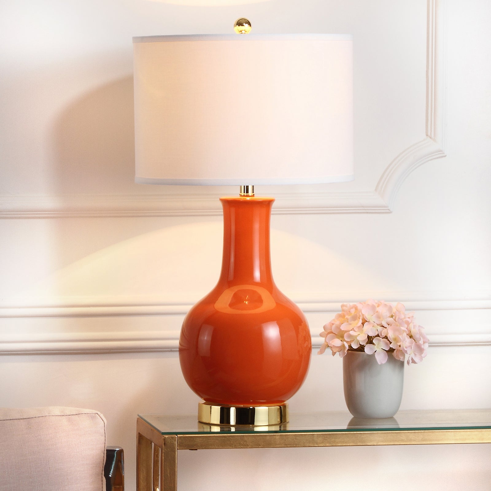 Safavieh Orange 275-Inch H Ceramic Paris Lamp main image
