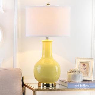 Safavieh Yellow 275-Inch H Ceramic Paris Lamp Mirror 