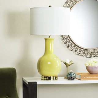 Safavieh Yellow 275-Inch H Ceramic Paris Lamp Mirror 