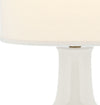 Safavieh Gray 275-Inch H Ceramic Paris Lamp Light Grey 