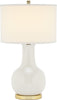Safavieh Gray 275-Inch H Ceramic Paris Lamp Light Grey Main