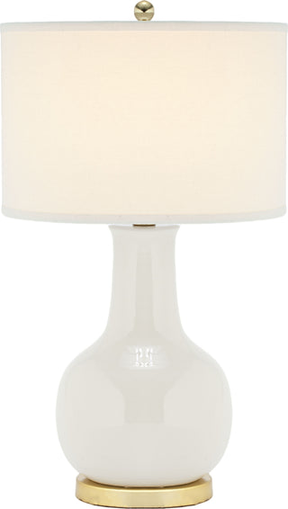 Safavieh Gray 275-Inch H Ceramic Paris Lamp Light Grey Main