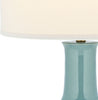 Safavieh Sky 275-Inch H Blue Ceramic Paris Lamp Light 