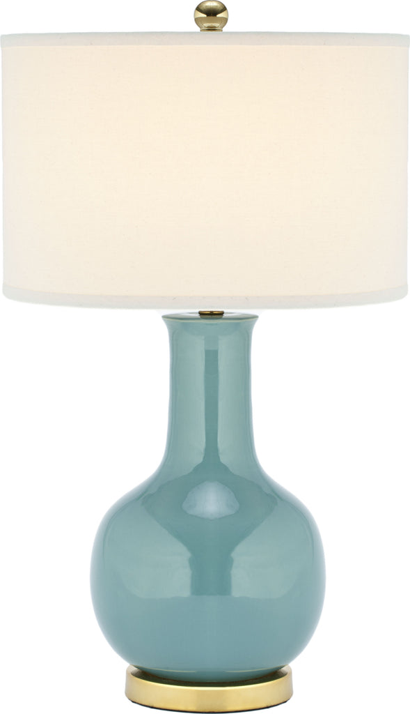 Safavieh Sky 275-Inch H Blue Ceramic Paris Lamp Light main image
