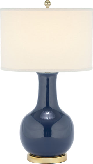 Safavieh Navy 275-Inch H Blue Ceramic Paris Lamp Main