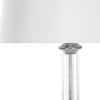 Safavieh Vendome 285-Inch H Crystal Table Lamp Clear Mirror 