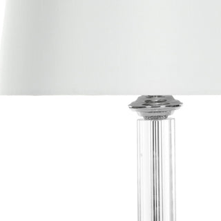 Safavieh Vendome 285-Inch H Crystal Table Lamp Clear Mirror 