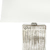 Safavieh Rock 27-Inch H Crystal Table Lamp Ivory/Silver 