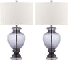 Safavieh Morocco Grey 27-Inch H Glass Table Lamp Smoking Mirror main image