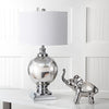 Safavieh Alcott 28-Inch H Mercury Glass Table Lamp Silver 