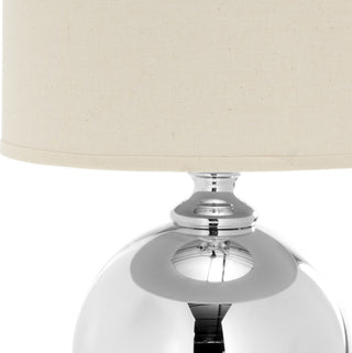 Safavieh Alcott 28-Inch H Mercury Glass Table Lamp Silver 