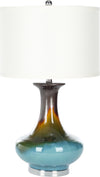 Safavieh Georgia 29-Inch H Table Lamp Reactive Blue Main
