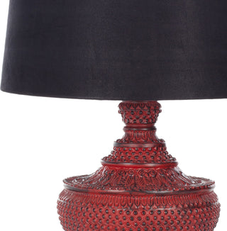 Safavieh Chinese 29-Inch H Red Urn Lamp Distressed 